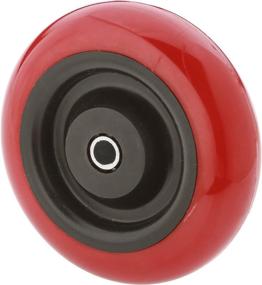 img 1 attached to 🔧 Steelex D2652 Polyurethane Wheel 4 Inch: Superior Performance and Durability