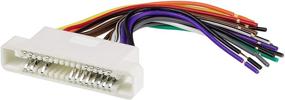 img 3 attached to 🔌 Scosche GM07B: Complete Ribbon Style Connector/Wire Harness for aftermarket stereo installation in 2000-2005 GM vehicles - Color coded wires included