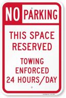 🅿️ smartsign: reinventing parking regulations - no parking reserved enforcement logo