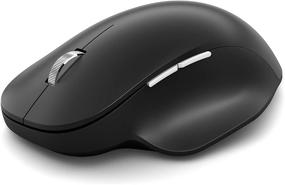 img 1 attached to 🖱️ Matte Black Microsoft Ergonomic Bluetooth Mouse