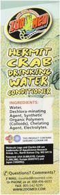 img 1 attached to 🦀 Optimal Water Conditioning for Hermit Crabs: Discover Zoo Med's Hermit Crab Drinking Water Conditioner