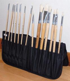 img 2 attached to 🎨 Martin Universal Design Easel-Back Brush Case, Black - Just Stow-It, 1 Unit (66-JS1702)