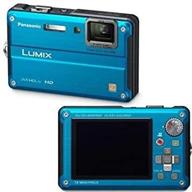 📷 waterproof panasonic lumix dmc-ts2 digital camera - 14.1 mp, 4.6x optical zoom, image stabilization, 2.7-inch lcd (blue) logo