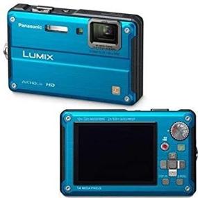 img 1 attached to 📷 Waterproof Panasonic Lumix DMC-TS2 Digital Camera - 14.1 MP, 4.6x Optical Zoom, Image Stabilization, 2.7-Inch LCD (Blue)