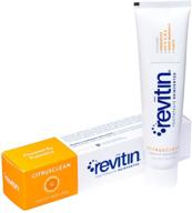revitin natural prebiotic toothpaste - improve oral care with 3.4oz tube - 1 pack logo