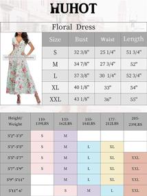 img 1 attached to 👗 Stylish and Practical HUHOT Summer Sundresses: Fashionable Women's Clothing with Convenient Pockets