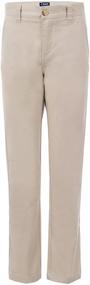 img 2 attached to 👖 Chaps Front Twill Stretch Newport Boys' Pants: Durable & Stylish Clothing for Kids