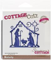 🎅 cottagecutz nativity elites die: необходимый элемент для великолепных рождественских поделок! логотип