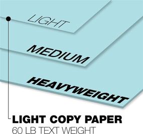 img 2 attached to 📄 Springhill 8.5” x 14” Blue Copy Paper – Premium Smooth Finish, 24lb Bond/60lb Text, 500 Sheets (1 Ream) – Versatile Colored Printer Paper – 024030R