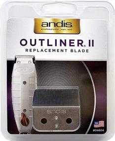 img 2 attached to 💇 Andis Outliner II Blade 04604: Achieve Precise Detailing and Sharp Trims!