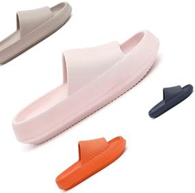 img 4 attached to Pillow Slides Slippers Shower Cloud Foot, Hand & Nail Care for Tools & Accessories