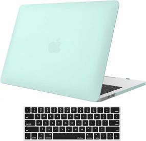 img 4 attached to 👨 ProCase MacBook Pro 13 Case (Clear Green) 2019-2016 Release - A2159 A1989 A1706 A1708 - Hard Shell Cover & Keyboard Skin Included