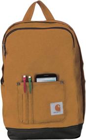 img 2 attached to 🎒 Carhartt Legacy Compact Tablet Backpack: Reliable Durability in Brown