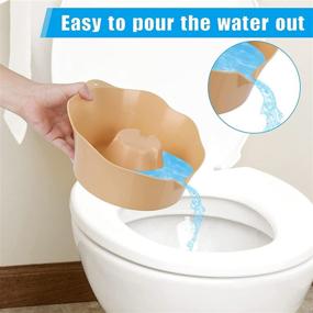 img 1 attached to Convenient and Hygienic Samshow Universal Toilet Plunger Holder Drip Tray - Ideal for All Plungers, Suitable for Bathrooms and Kitchens