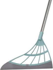 img 4 attached to 🧹 Versatile Sweeper - Sweepy Magic Broom with Silicone Scraper for Adult and Kids, Ideal for Hair, Dust, Water, and Liquid Cleanup at Home, Office, and More