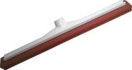 🧼 red 18-inch carlisle 36691800 flo-pac soft double foam rubber floor squeegee with plastic frame logo