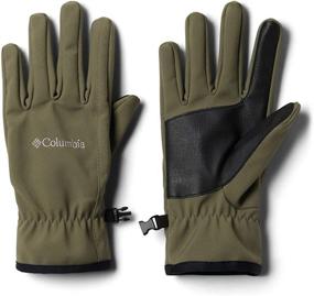 img 1 attached to Перчатки-мембраны Columbia Ascender Softshell Graphite: важные мужские аксессуары для любителей активного отдыха на свежем воздухе