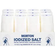 🧂 morton iodized salt shakers (4 oz) – 24-pack bundle for optimal seasoning! logo