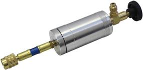 img 2 attached to 🔧 Мастеркул 82375 Р134А Масляный инжектор: неотъемлемый серебряный аксессуар для бесшовного обслуживания кондиционера.
