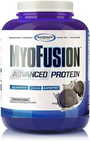 img 2 attached to Gaspari Nutrition Myofusion Advanced Protein - Cookies 🥛 and Cream, 4 Pound: Powerful Muscle Recovery and Growth Supplement