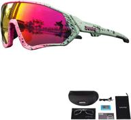 🕶️ polarized tr90 cycling glasses: essential accessories for women and men in running and sports logo