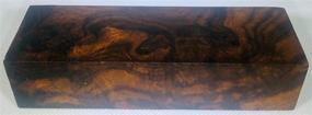 img 3 attached to Sonoran Desert Exotic Ironwood Burl Ball Pattern Blank - Size: 5 1/8 x 1 3/4 x 1 1/4 in - Quantity: 1