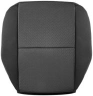 🚗 ensun 20833416 driver seat bottom cover black: premium replacement for 2010-2014 chevy silverado tahoe gmc sierra yukon cadillac escalade esv ext logo