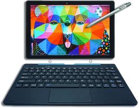img 4 attached to 🎨 Simbans PicassoTab 10 Inch Drawing Tablet with Stylus Pen and Keyboard | 4GB RAM, 64GB Storage, Android 10 | Perfect Gift for Beginner Graphic Artists, Ideal Mini-Laptop for School - PLX