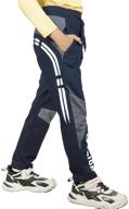 yameekamulga sweatpants: boys' drawstring breathable sweatpant stylish clothing logo