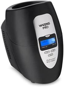 img 1 attached to Waring Pro PC100 Wine Chiller in Sleek Black: Enhancing Wine Cooling Experience