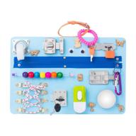🔓 montessori busyboard: unlocking fun with sensory, study, and activity boards - 12-60 month age range logo