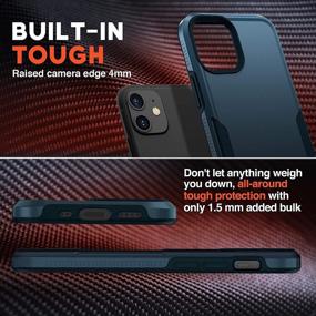 img 2 attached to 📱 NTG [1st Gen] iPhone 11 Case - Heavy-Duty, Lightweight, Slim, Shockproof and Protective - Blue, 6.1 Inch