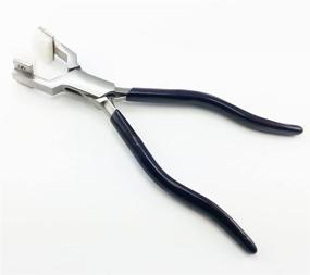 img 1 attached to Nylon Jaw Bracelet Bending Pliers for Jewelry Making and Beading, 6.5-Inch - Mazbot Hand Tool