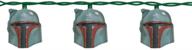 kurt adler boba fett helmet light set with 10 lights - star wars логотип