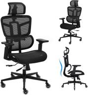 office chair ergonomic computer armrest logo