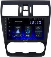 🚗 dasaita android 10.0 car stereo for subaru forester wrx: 9" screen, gps navigation, 2013-2015 radio headunit logo