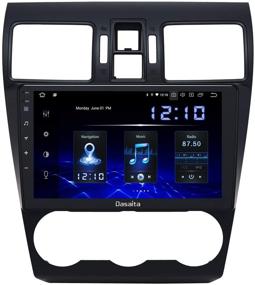 img 4 attached to 🚗 Dasaita Android 10.0 Car Stereo for Subaru Forester WRX: 9" Screen, GPS Navigation, 2013-2015 Radio Headunit