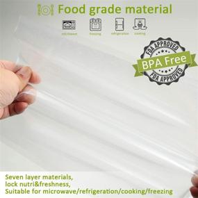 img 1 attached to 🛍️ POTANE Heavy Duty Commercial Grade Vacuum Sealer Bags - 150 Gallon (11x16), Quart (8x12), Pint (6x10) - Smell-Proof, Puncture Prevention