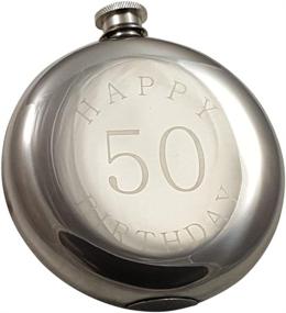 img 2 attached to Happy 50Th Birthday Flask Gift