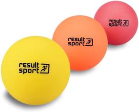 img 4 attached to 🟡 ResultSport Deep Point Massage Ball Set - Pack of 3 (Hard/Medium/Firm) for Stress Relief, Reflexology, Myofascial Release, Exercise, Lacrosse