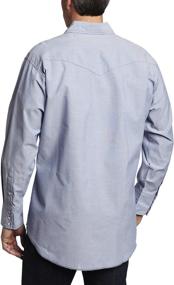 img 3 attached to 👕 Men's Clothing and Shirts: Wrangler Western Shirt with a Stylish Washed Finish