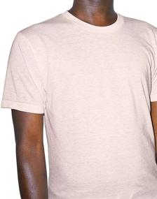 img 1 attached to 👕 Classic Tri Blend Crewneck T-Shirt: Premium American Apparel Men's Clothing for T-Shirts & Tanks