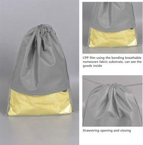 img 1 attached to Waterproof Non Woven Storage Packing Organizers