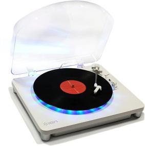 img 3 attached to 🎶 ION Audio Photon LP: Lighted Turntable with Multi-Color LEDs, USB Conversion, Diamond-Tipped Stylus - 3-Speed Option