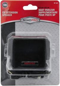 img 1 attached to 🔊 Enhance Your CB Radio Experience with RoadPro RP-101C Extension Speaker: Swivel Bracket for Adjustable Sound