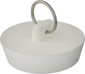 img 1 attached to Efficient White Boston Harbor PMB-471 Drainer Stopper, 1-5/8-1-3/4 inches