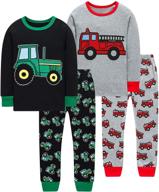 👕 boys' pajama christmas sleepwear set – pieces of clothing logo