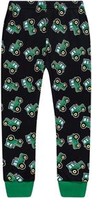 img 1 attached to 👕 Boys' Pajama Christmas Sleepwear Set – Pieces of Clothing
