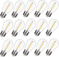 💡 shatterproof filament led replacement pack – equivalent to standard bulbs logo