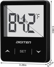 img 3 attached to 🌡️ Accurate Water Temperature Monitoring with DIGITEN Digital Aquarium Thermometer for Reptiles, Turtles, and Amphibians